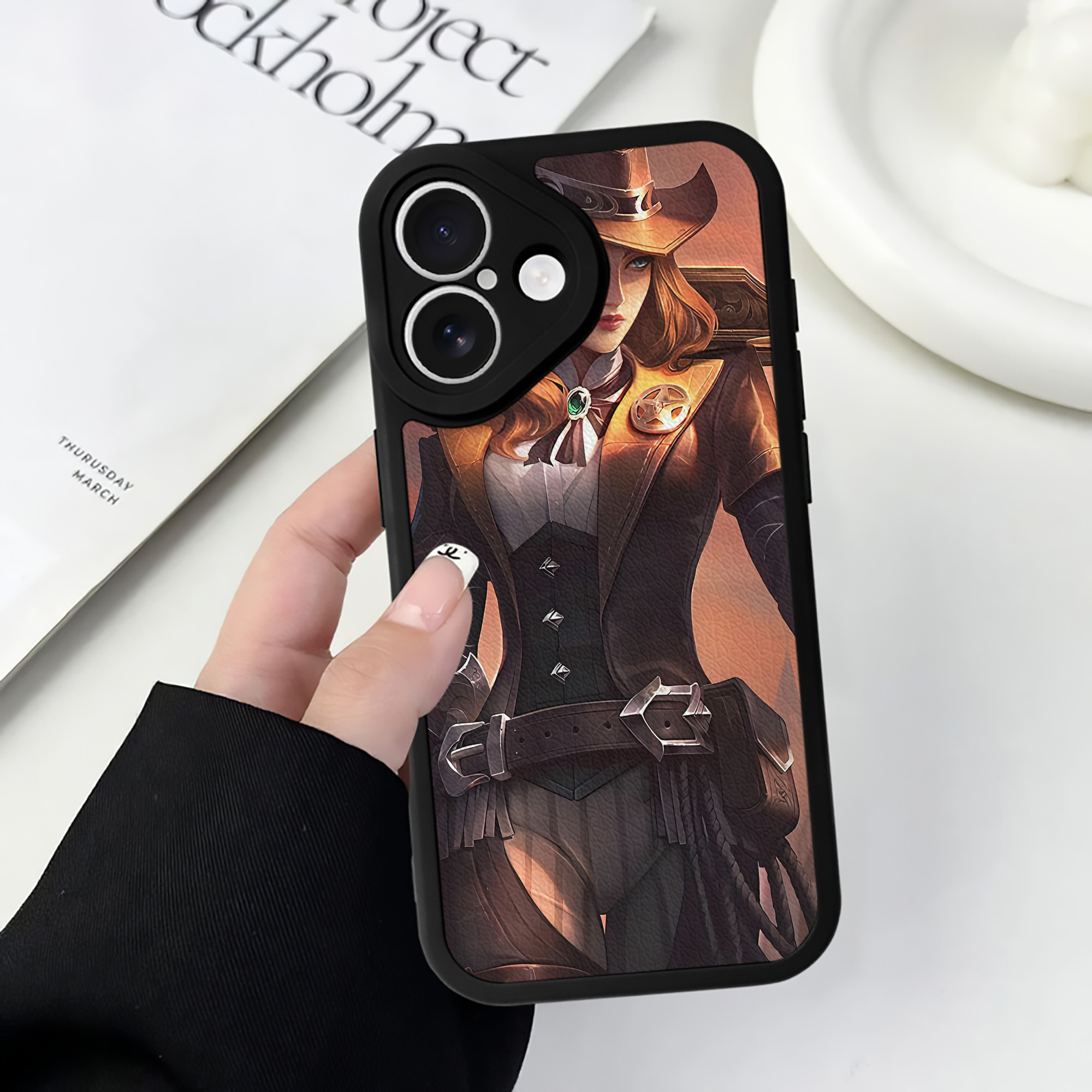 リーグ・オブ・レジェンド League of Legends LOL 【iPhone 16シリーズ対応】シリコンスマホケース（レザー調） 材質：シリコン